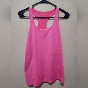 Danskin Now Pink Sleeveless Relaxed Tank Top